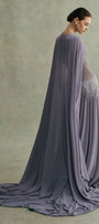 Cinder Round Neck Cape - MEAN BLVD