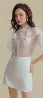 Cira A-line Skirt - MEAN BLVD