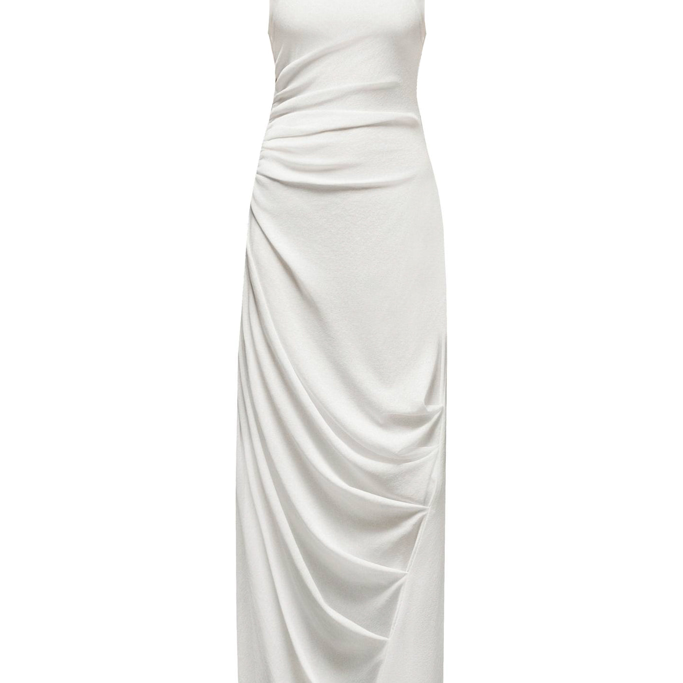 Clair Sleeveless Draped Maxi Dress