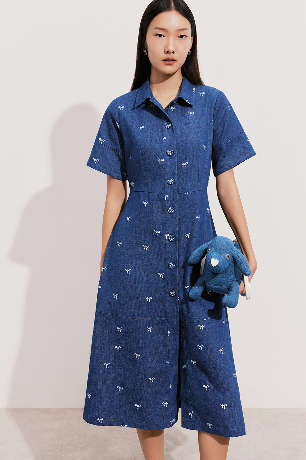 Claire A-line Midi Dress - MEAN BLVD