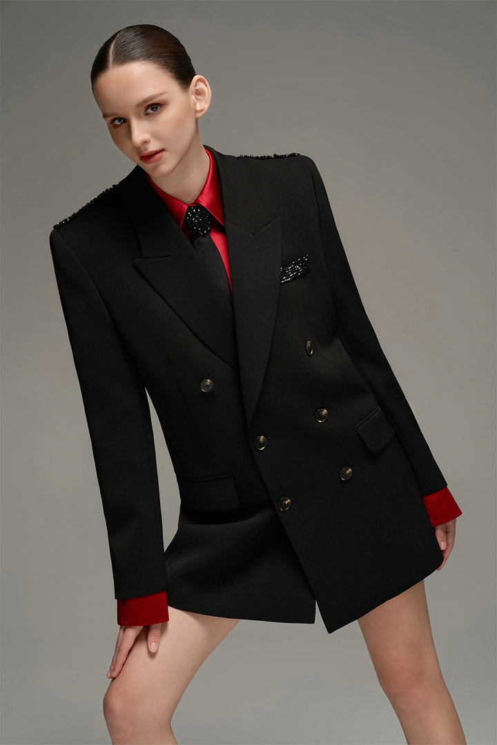 Claire Taffeta Cravat - MEAN BLVD