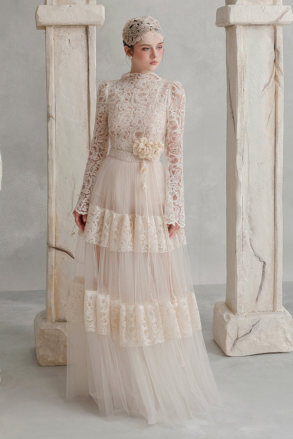 Clara A-line Pleated Skirt - MEAN BLVD