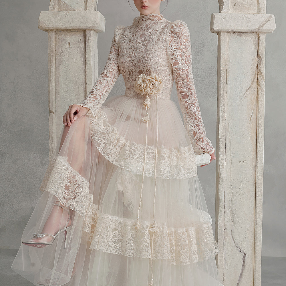 Clara A-line Pleated Skirt - MEAN BLVD