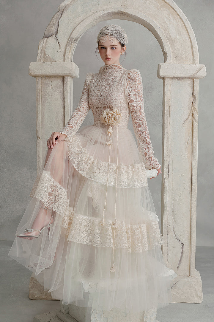 Clara A-line Pleated Skirt - MEAN BLVD