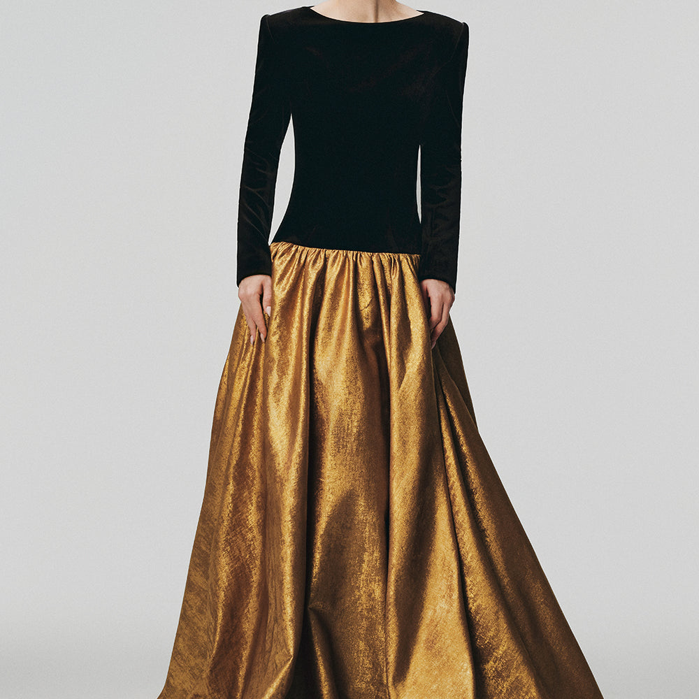 Clare Ball Gown Maxi Dress - MEAN BLVD