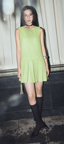 Clarice Pleated Mini Dress - MEAN BLVD