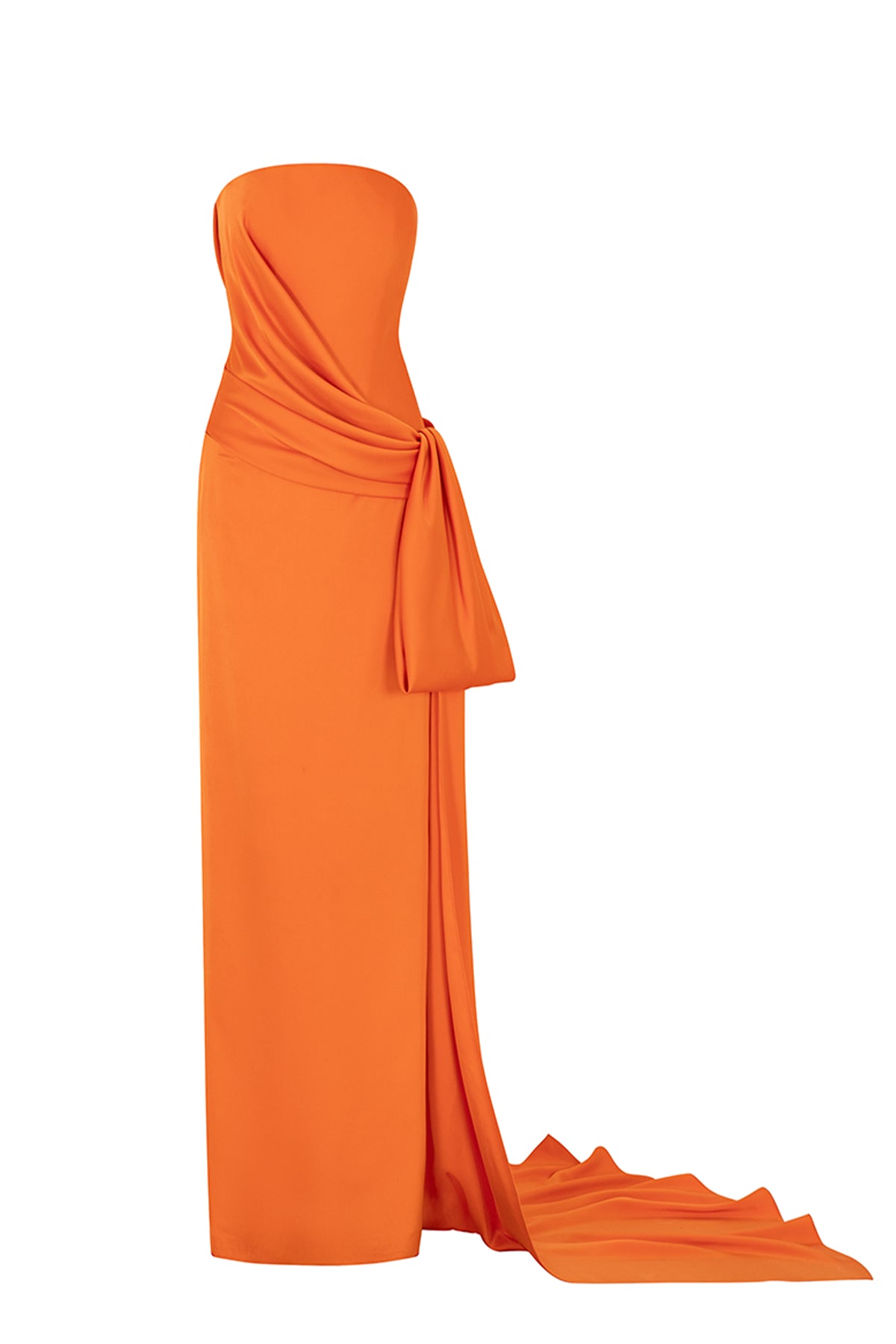 Clementine Draped Maxi Dress - MEAN BLVD