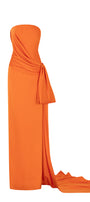 Clementine Draped Maxi Dress - MEAN BLVD