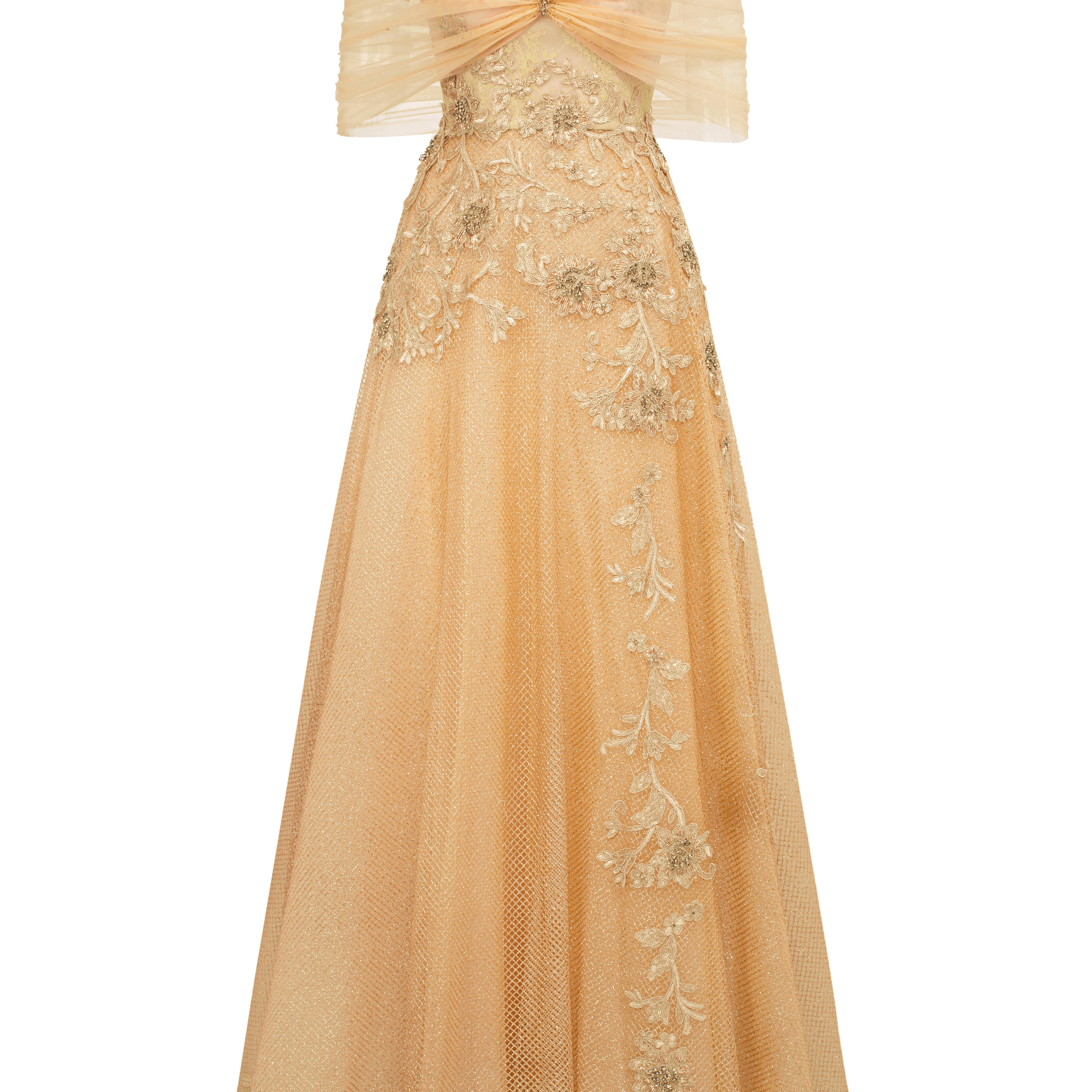 Sofia Cold Shoulder Sleeve Maxi Dress