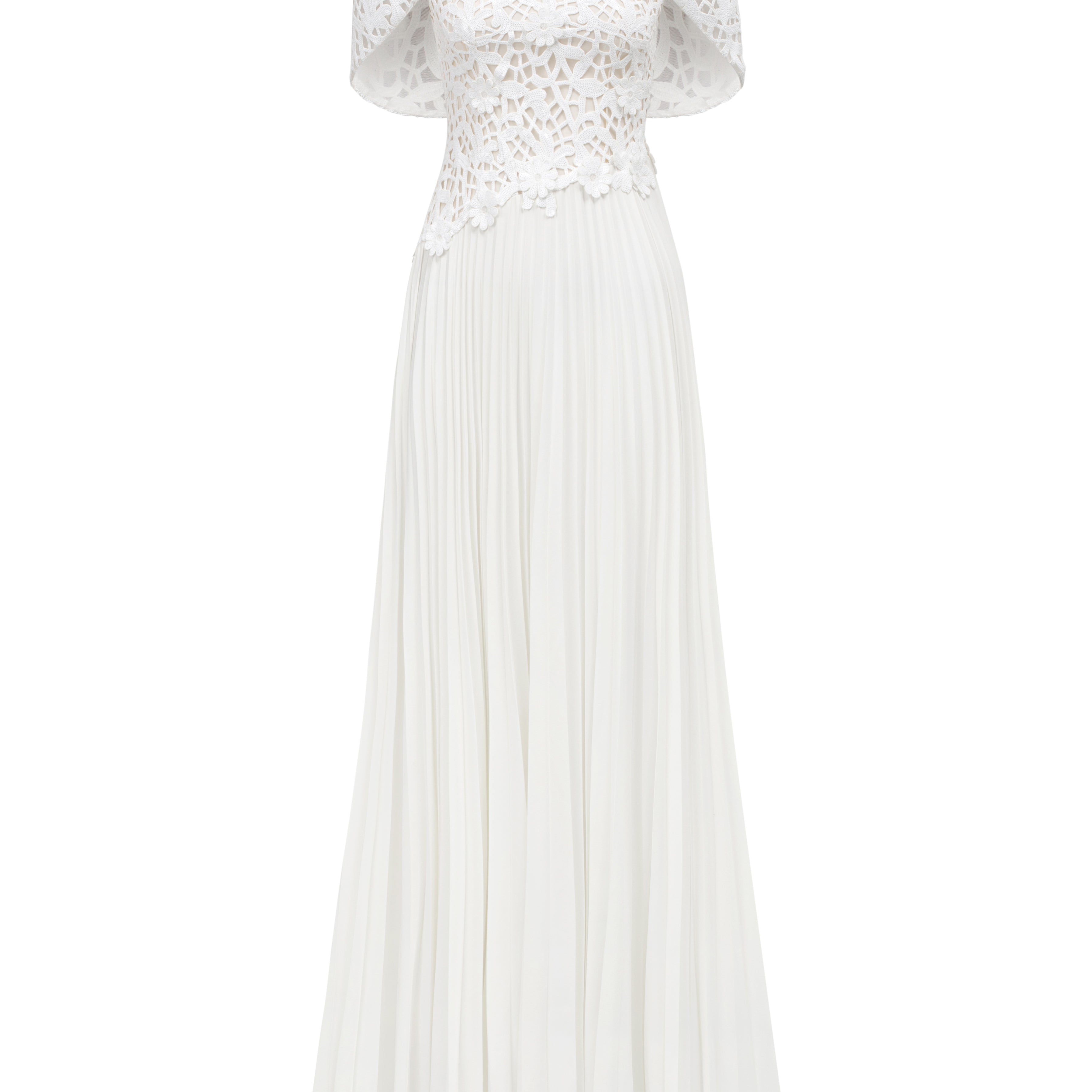 Adalyn Cape Sleeve Maxi Dress