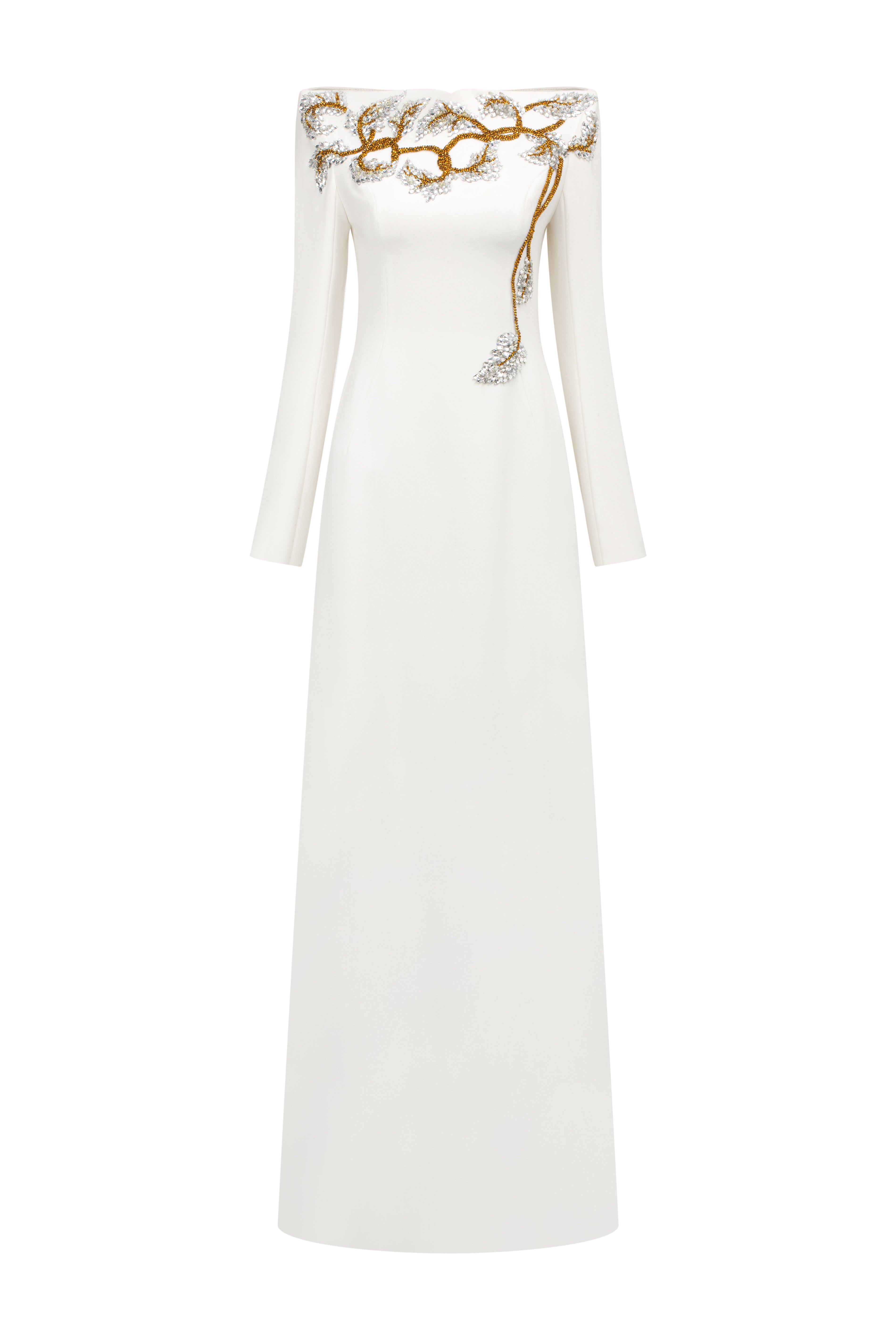 Zoe Embroidery Maxi Dress