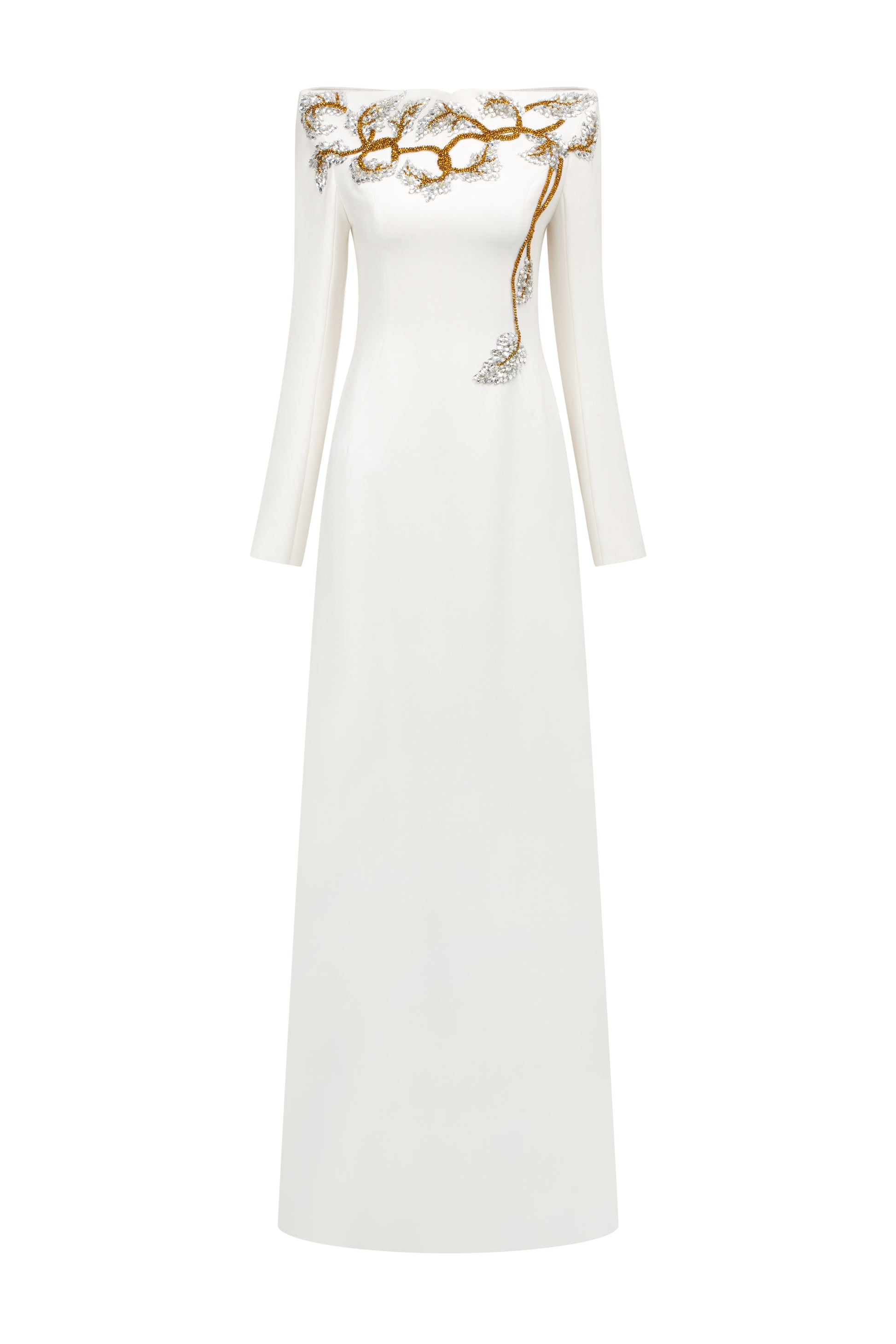 Zoe Embroidery Maxi Dress