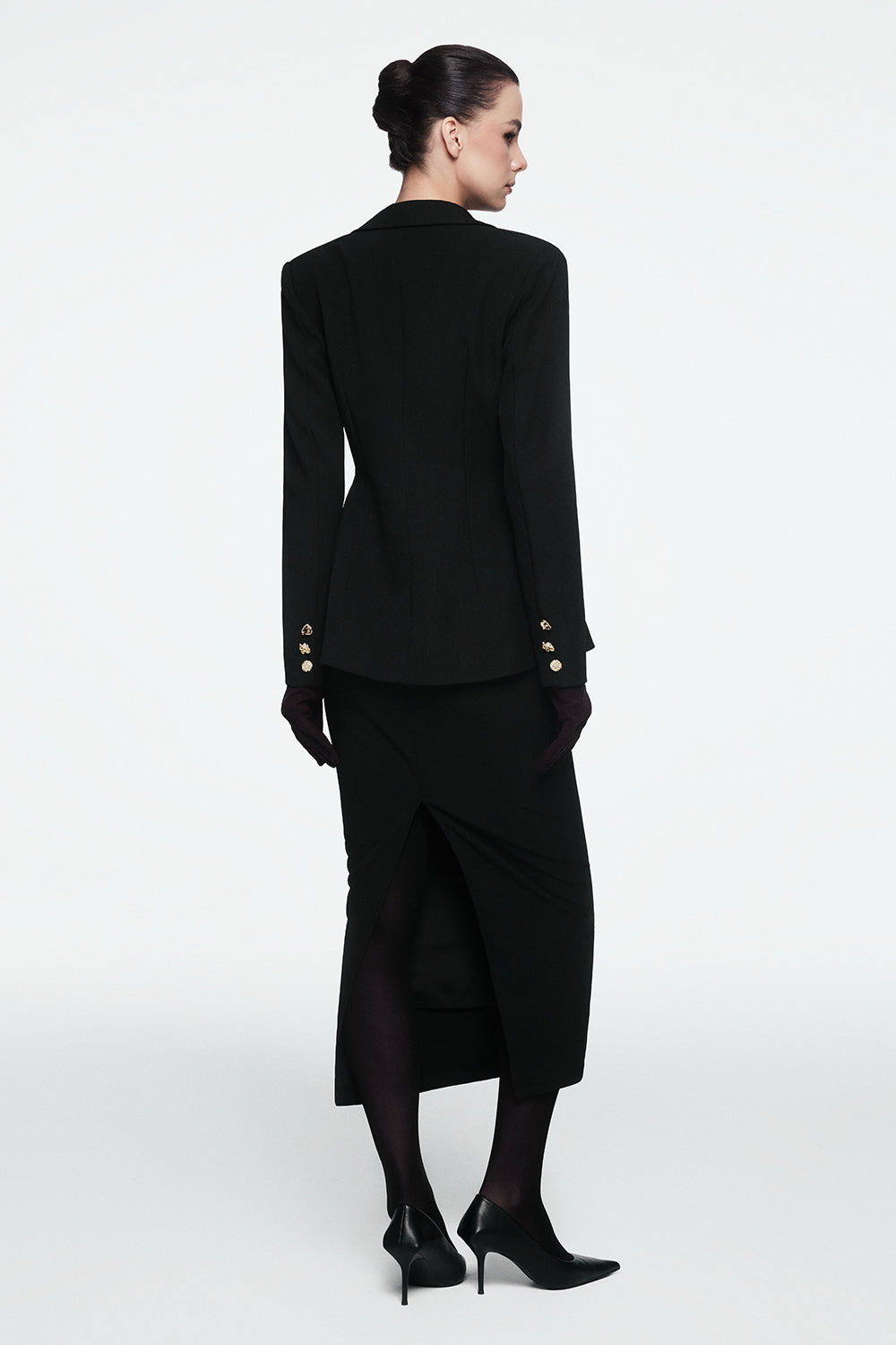 Aurelius Straight Twill Skirt