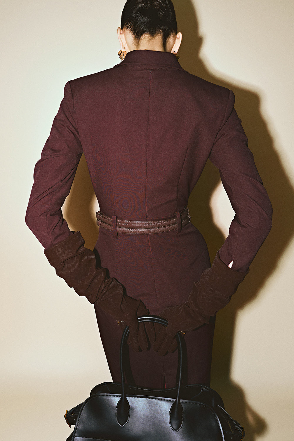 Caelum Collared Button Midi Dress