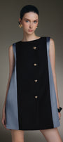 Cora Trapezoid Mini Dress - MEAN BLVD