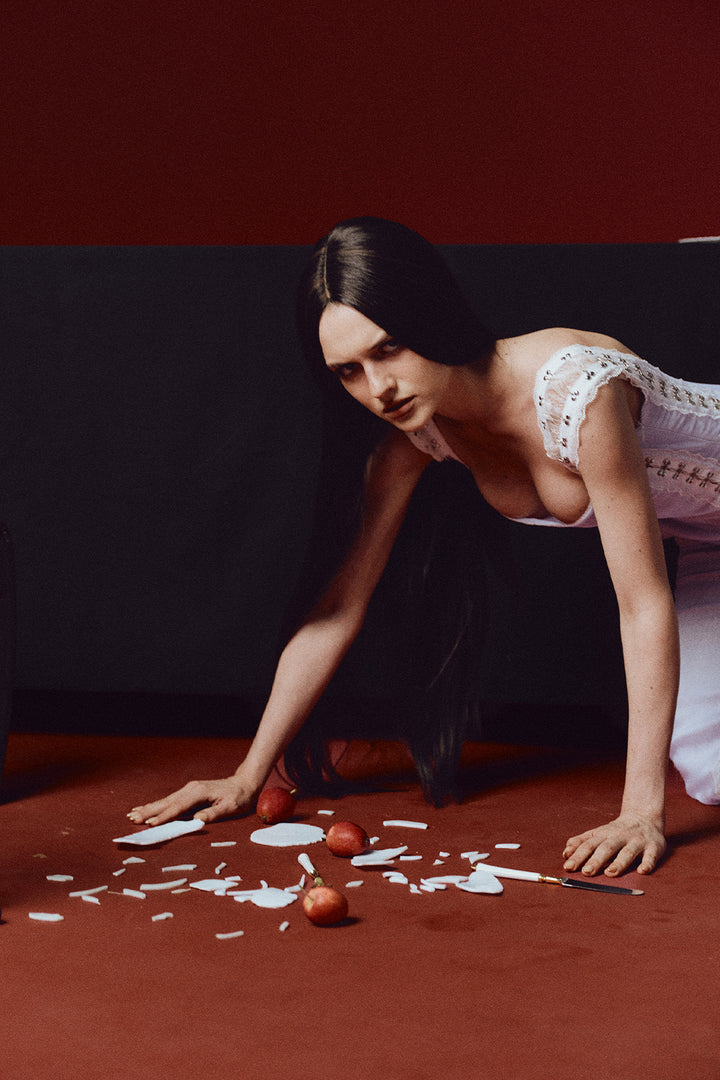 Cordelia Bodycon Metal Midi Dress - MEAN BLVD