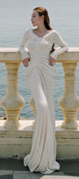 Corvea Ruched Maxi Dress - MEAN BLVD