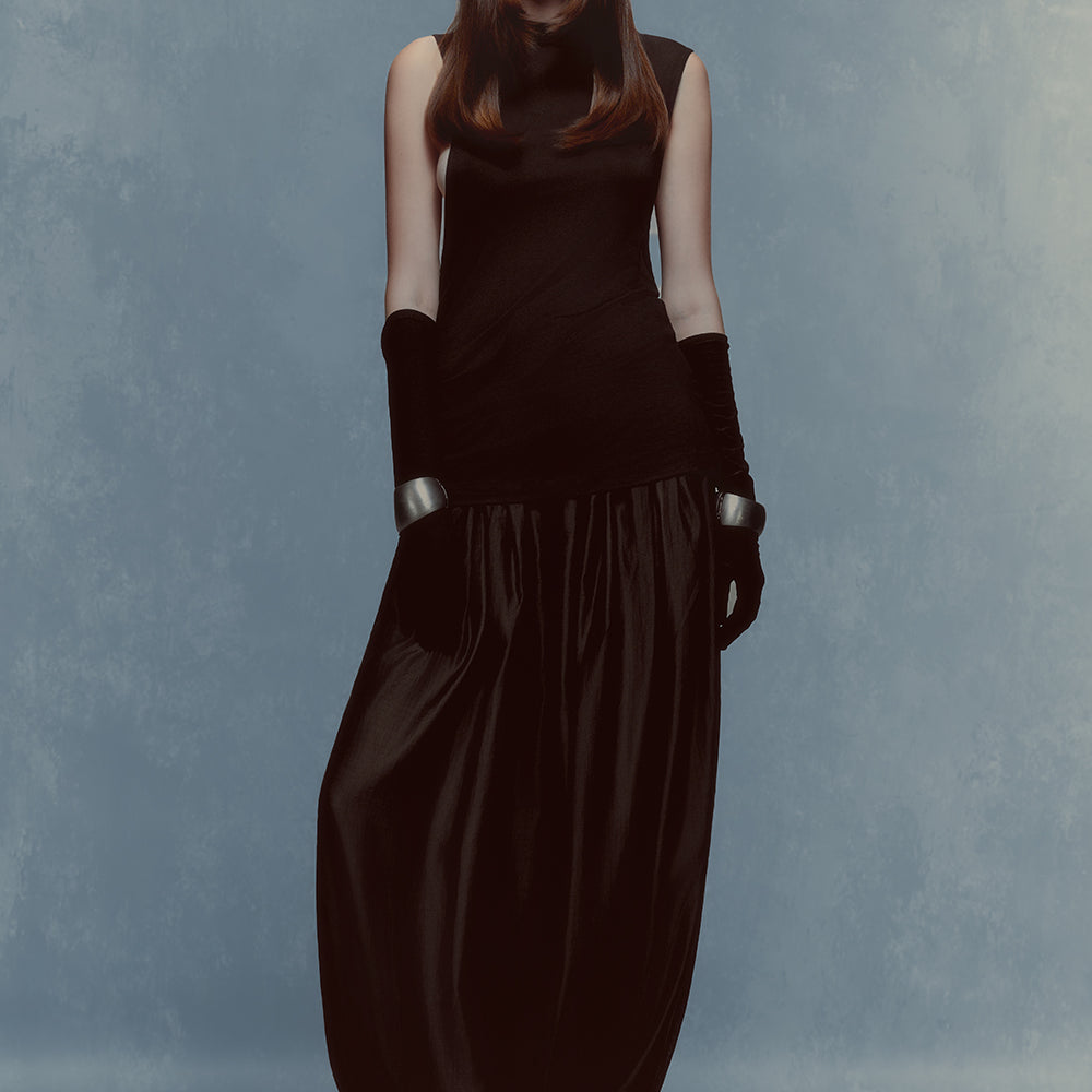 Cosmic Mock Neck Top - MEAN BLVD