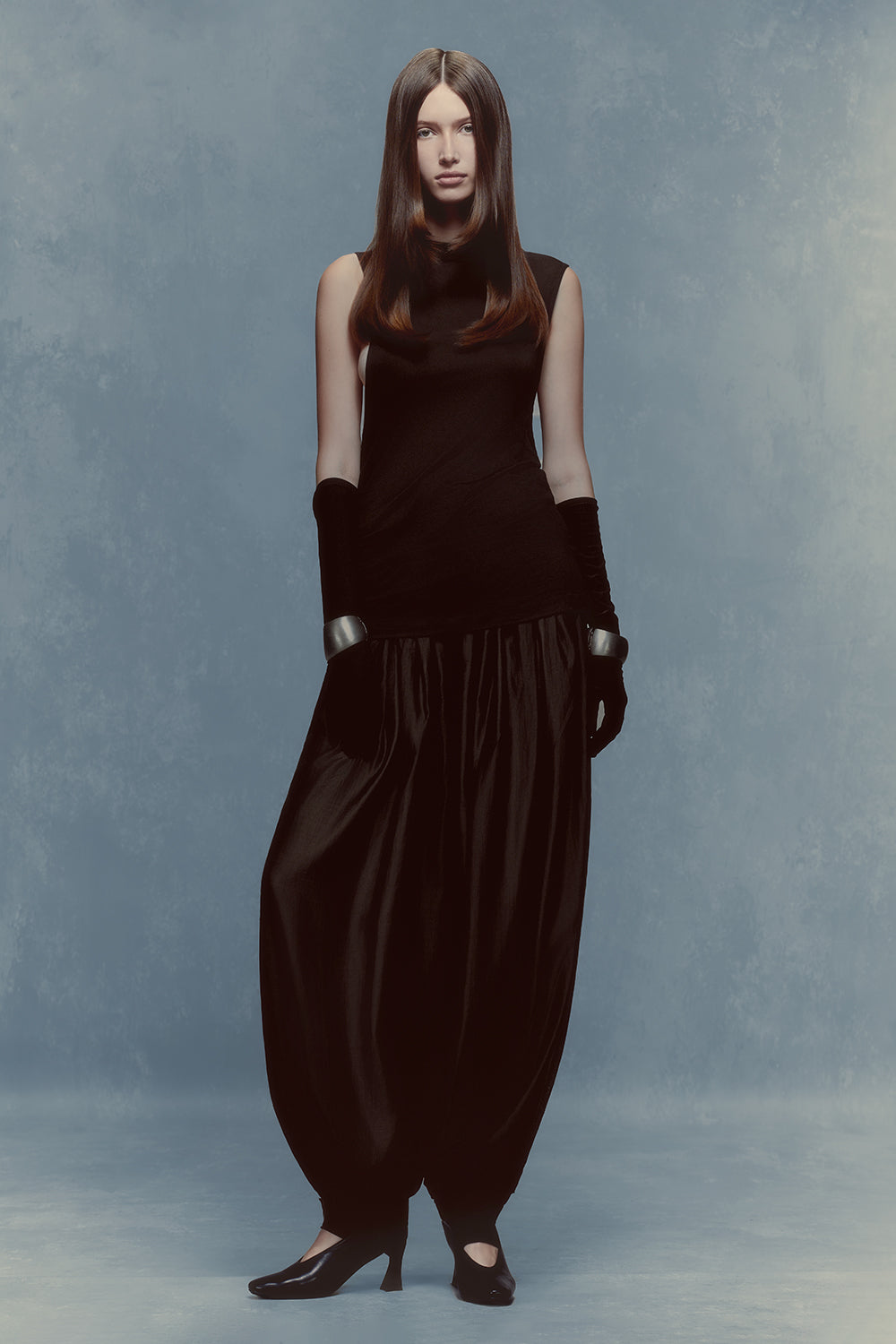 Cosmic Mock Neck Top - MEAN BLVD