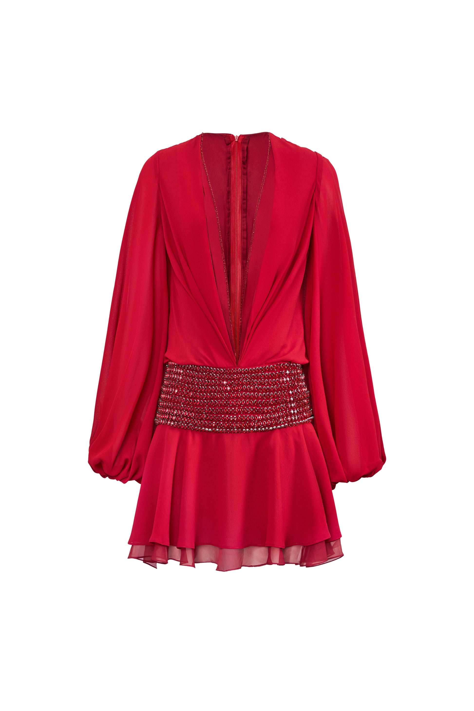 crimson mini dress Bows And Kisses Velvet Mini Dress in Crimson Curves Crimson / 1XL