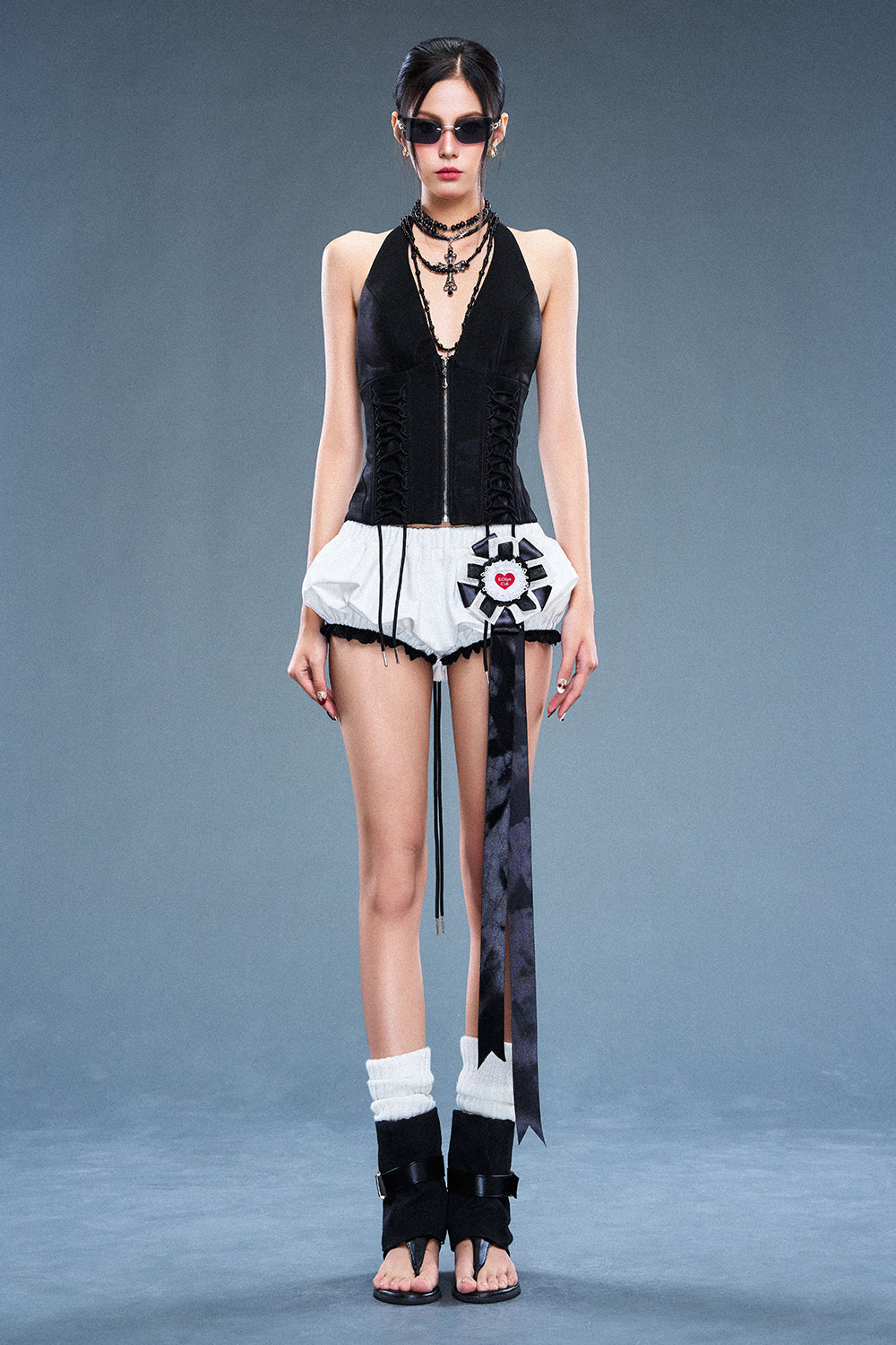 Crush Bubble Cotton Shorts - MEAN BLVD