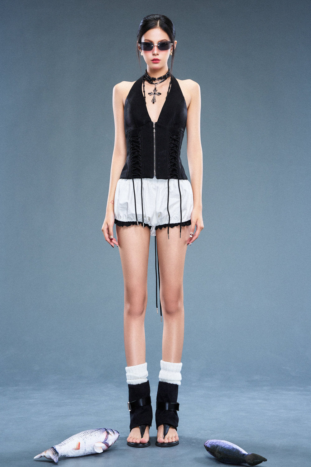 Crush Bubble Cotton Shorts - MEAN BLVD