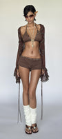 Crush Button Shorts - MEAN BLVD
