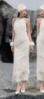 Crystal Halter Maxi Dress - MEAN BLVD