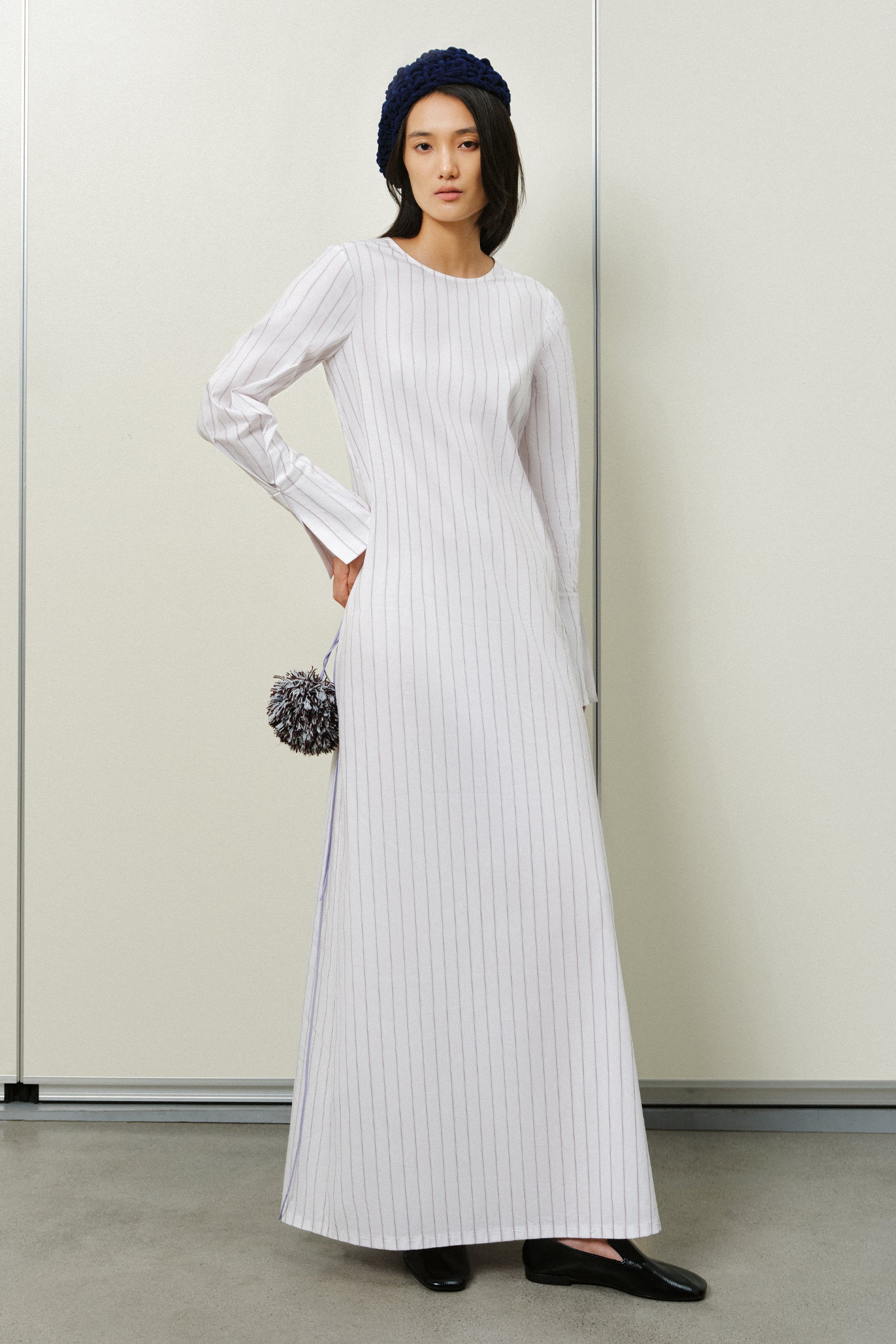 Cynthia Cuff Sleeve Maxi Dress - MEAN BLVD