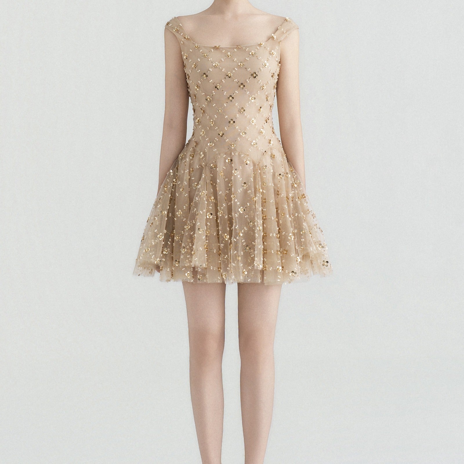 Cyrie Sequin Mini Dress - MEAN BLVD