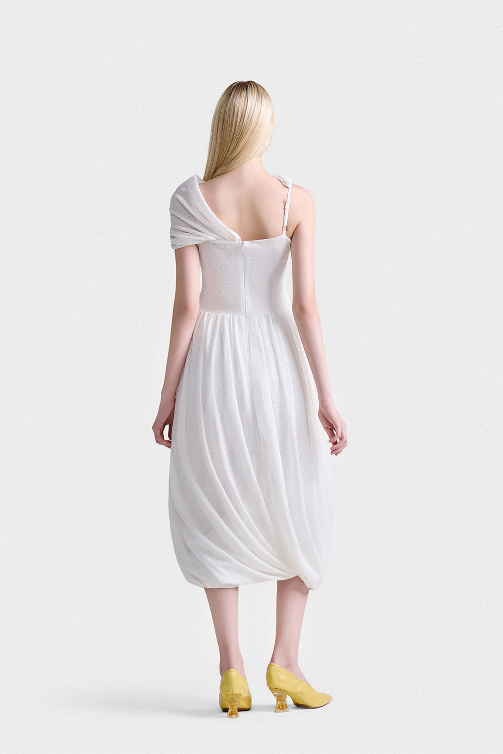 Hera Drape Midi Dress