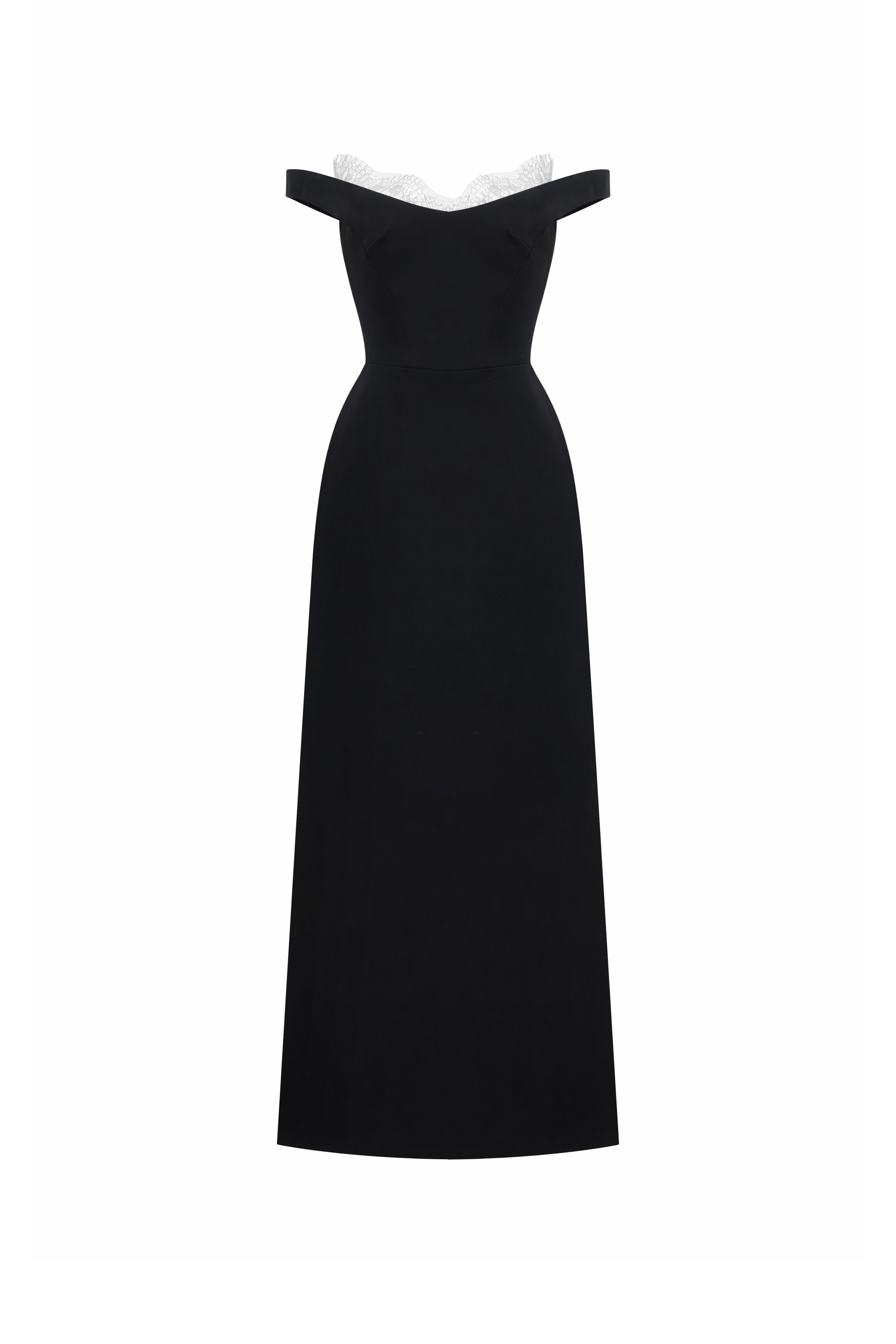 Amélie Off-Shoulder Applique Midi Dress