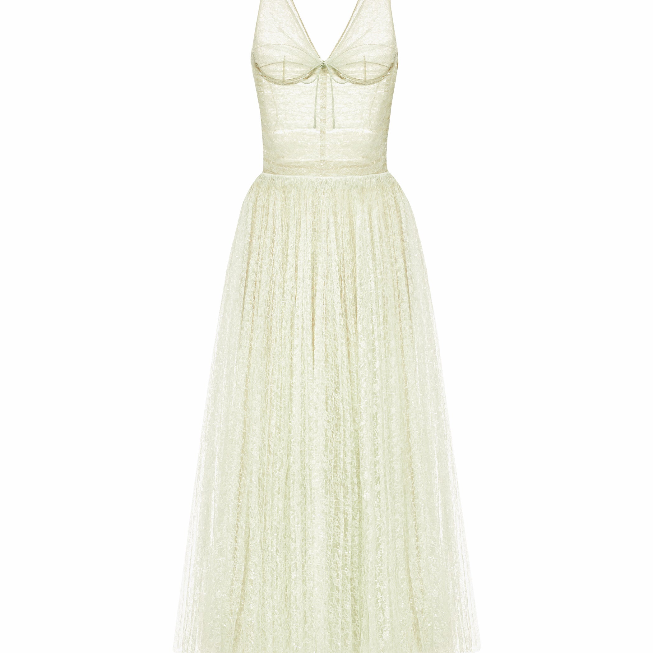 Vivienne V-Neck Sequin Midi Dress