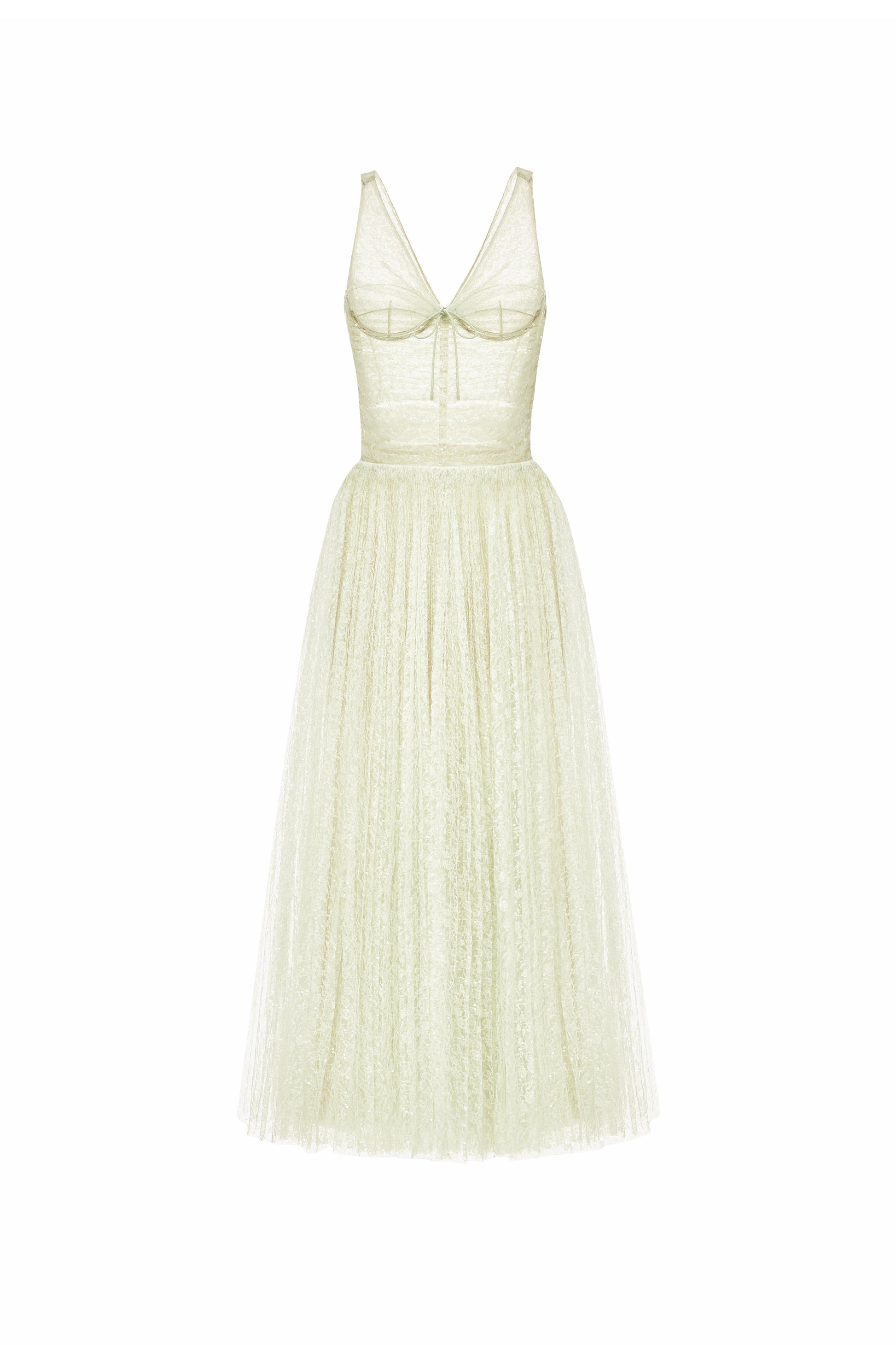 Vivienne V-Neck Sequin Midi Dress