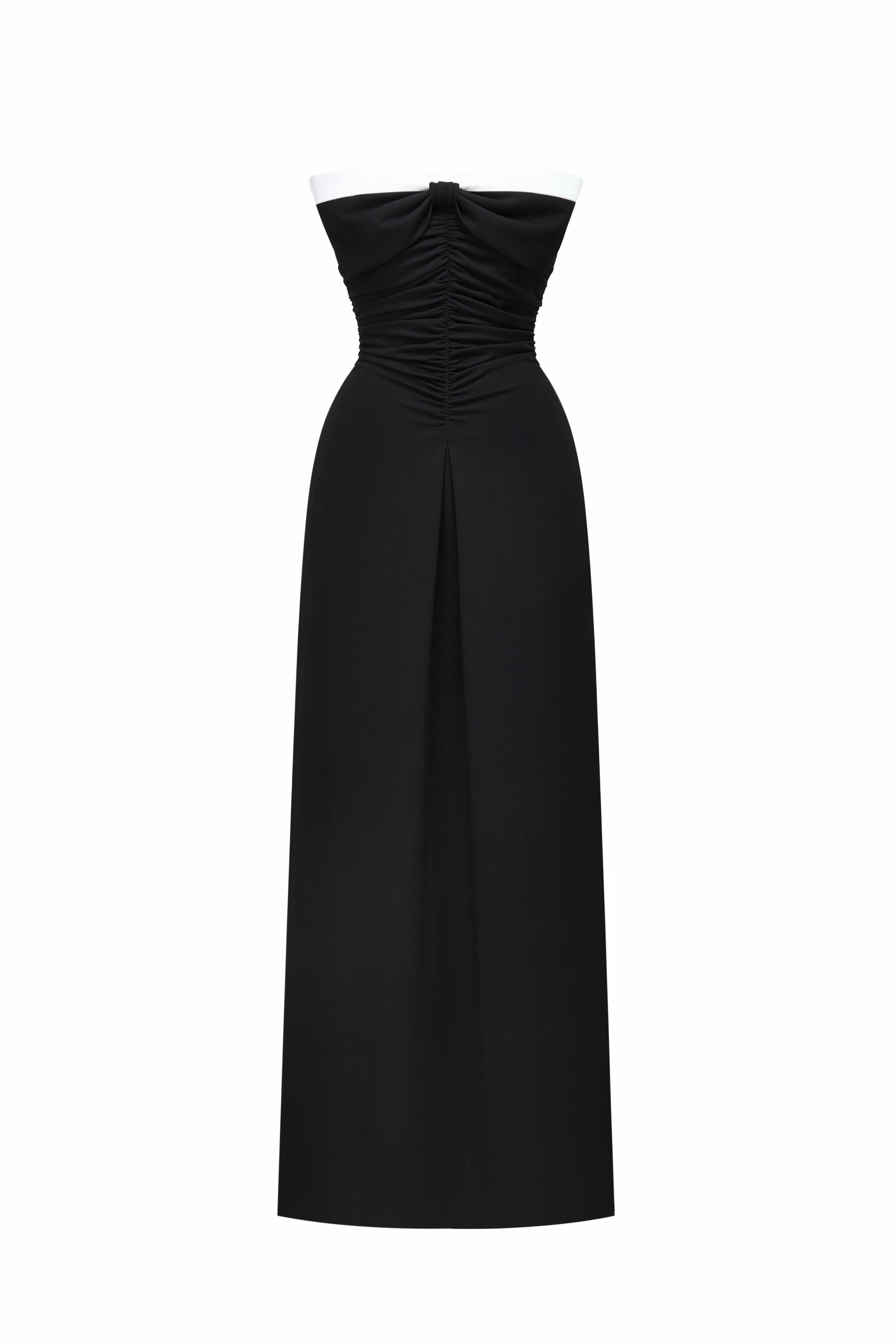 Isabelle Sweetheart Draped Maxi Dress
