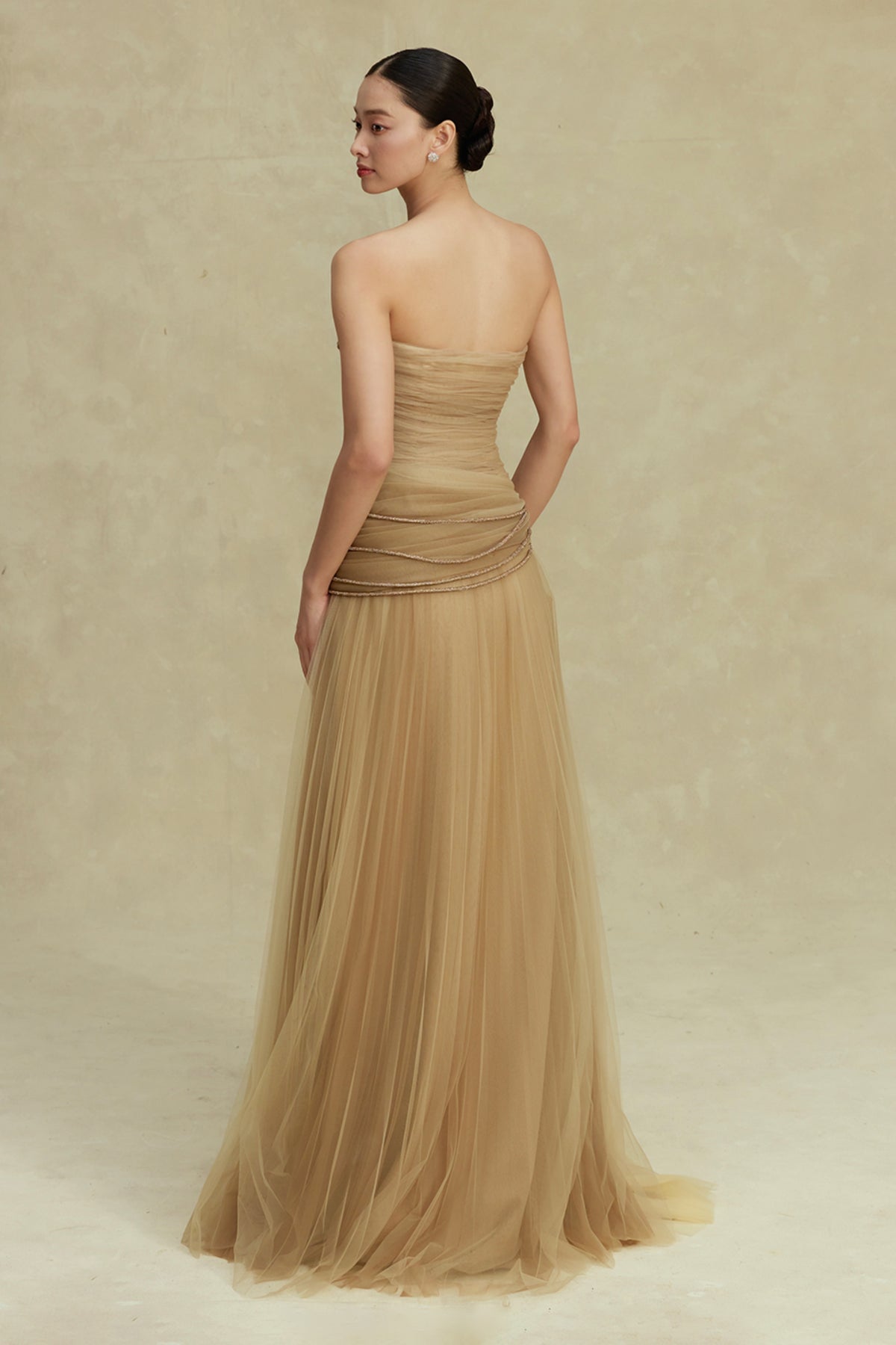 Dara Ruched Maxi Dress