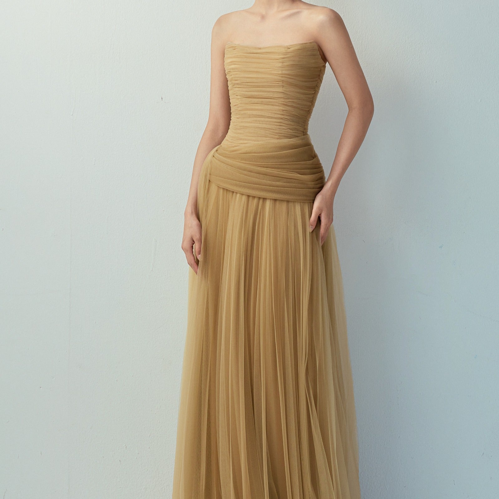 Dara Ruched Maxi Dress