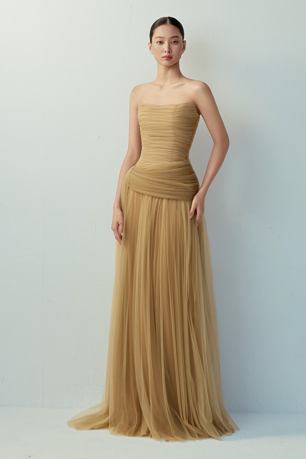 Dara Ruched Maxi Dress