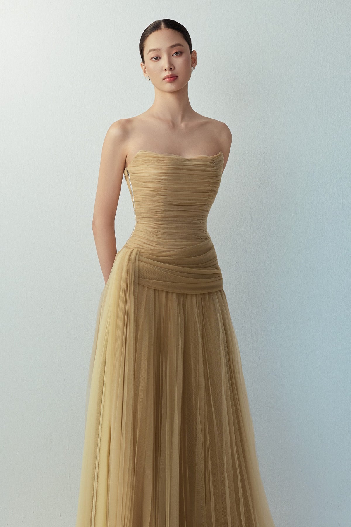 Dara Ruched Maxi Dress