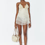 Peony Babydoll Layered Organza Mini Dress