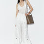 Warrior Baggy Cargo Pocket Chiffon Ankle Length Pants