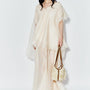 Desert Flared Layered Chiffon Maxi Skirt