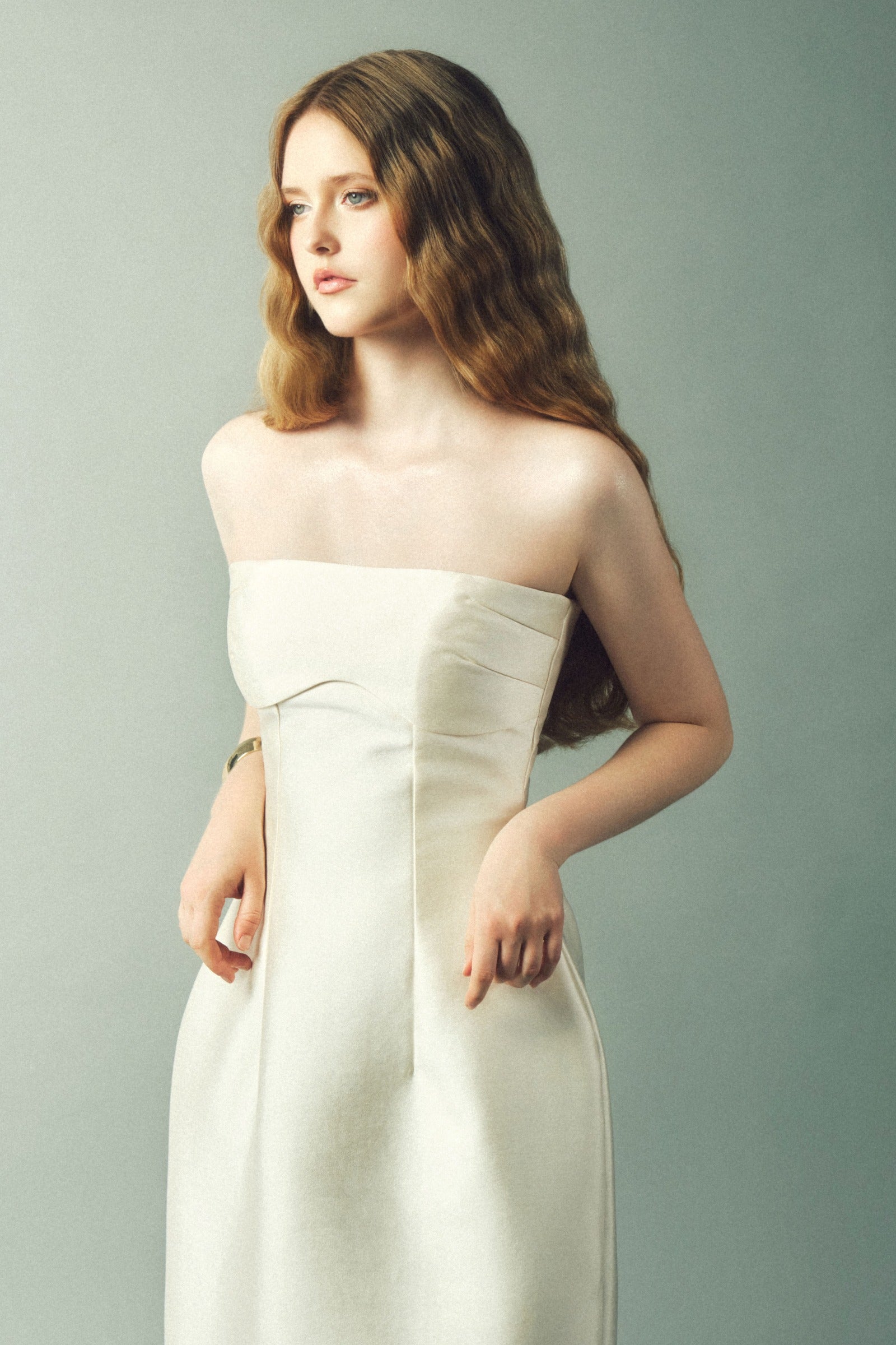 Ilay Straight Across Maxi Dress