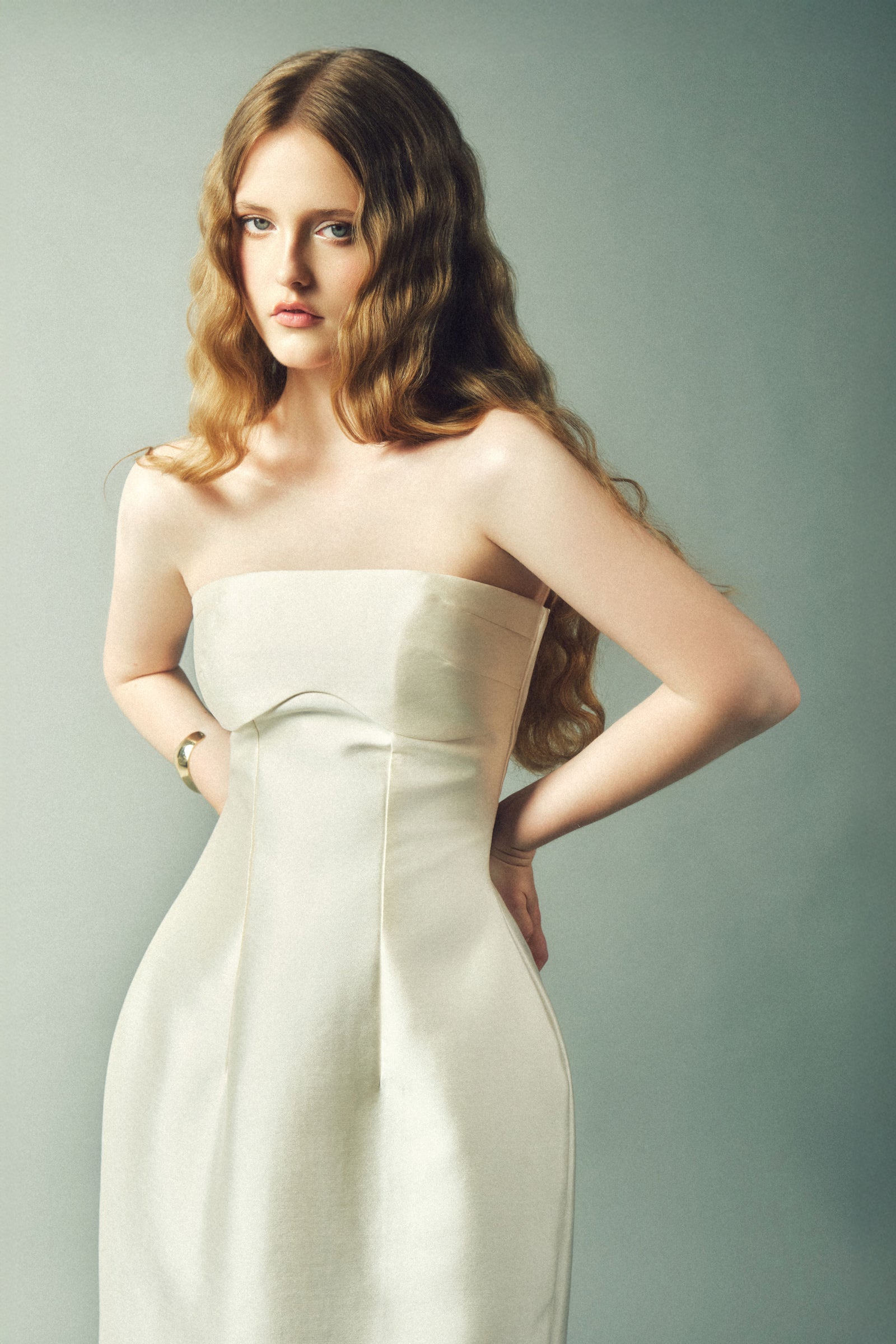 Ilay Straight Across Maxi Dress