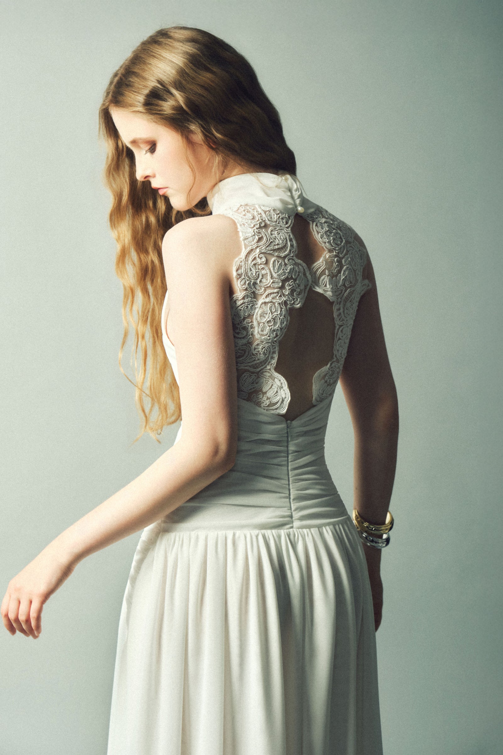 Lanei Draped Maxi Dress