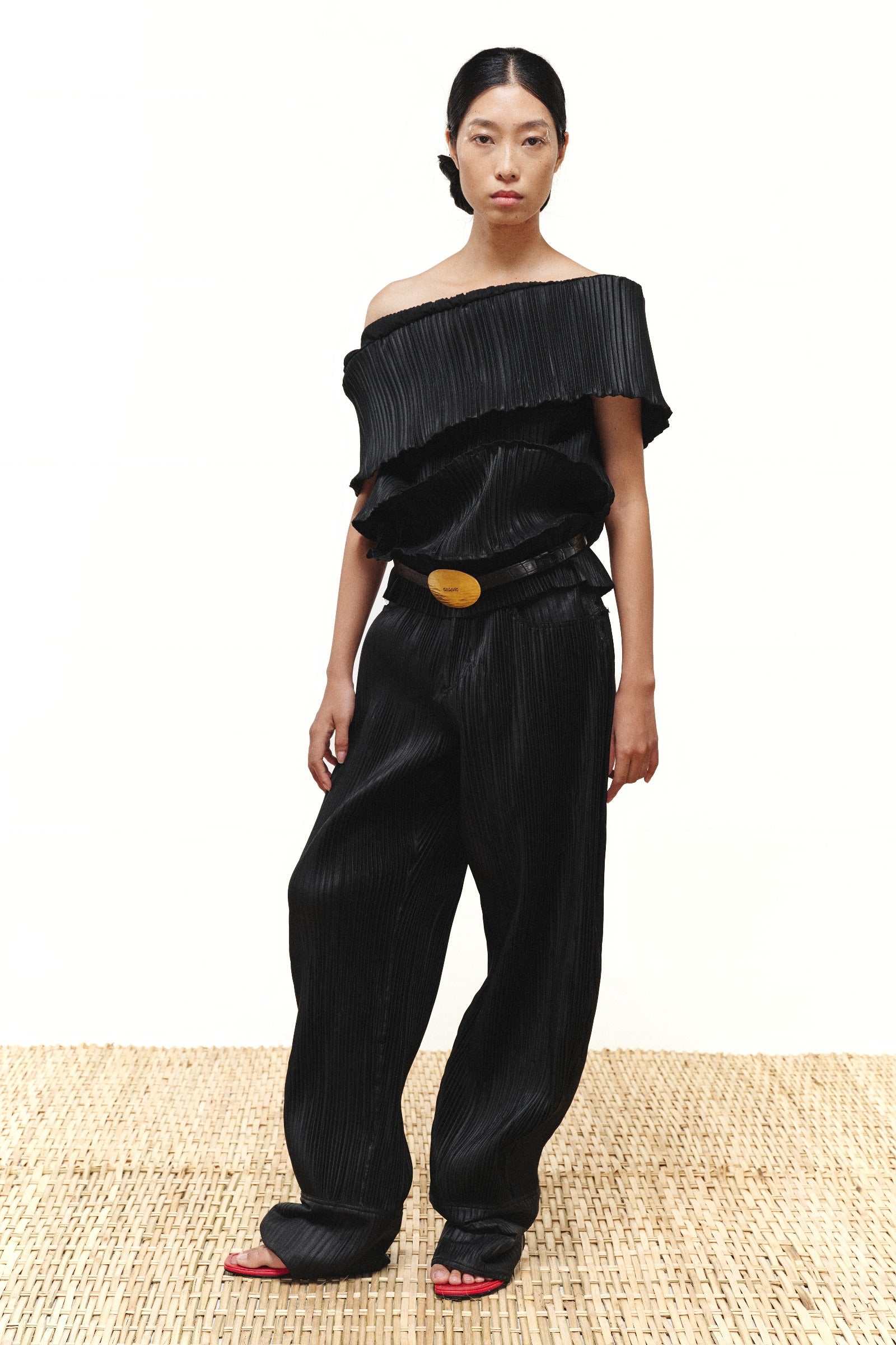 Eirenne Pleated Top