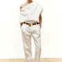 Elaré Asymmetric Neck Top