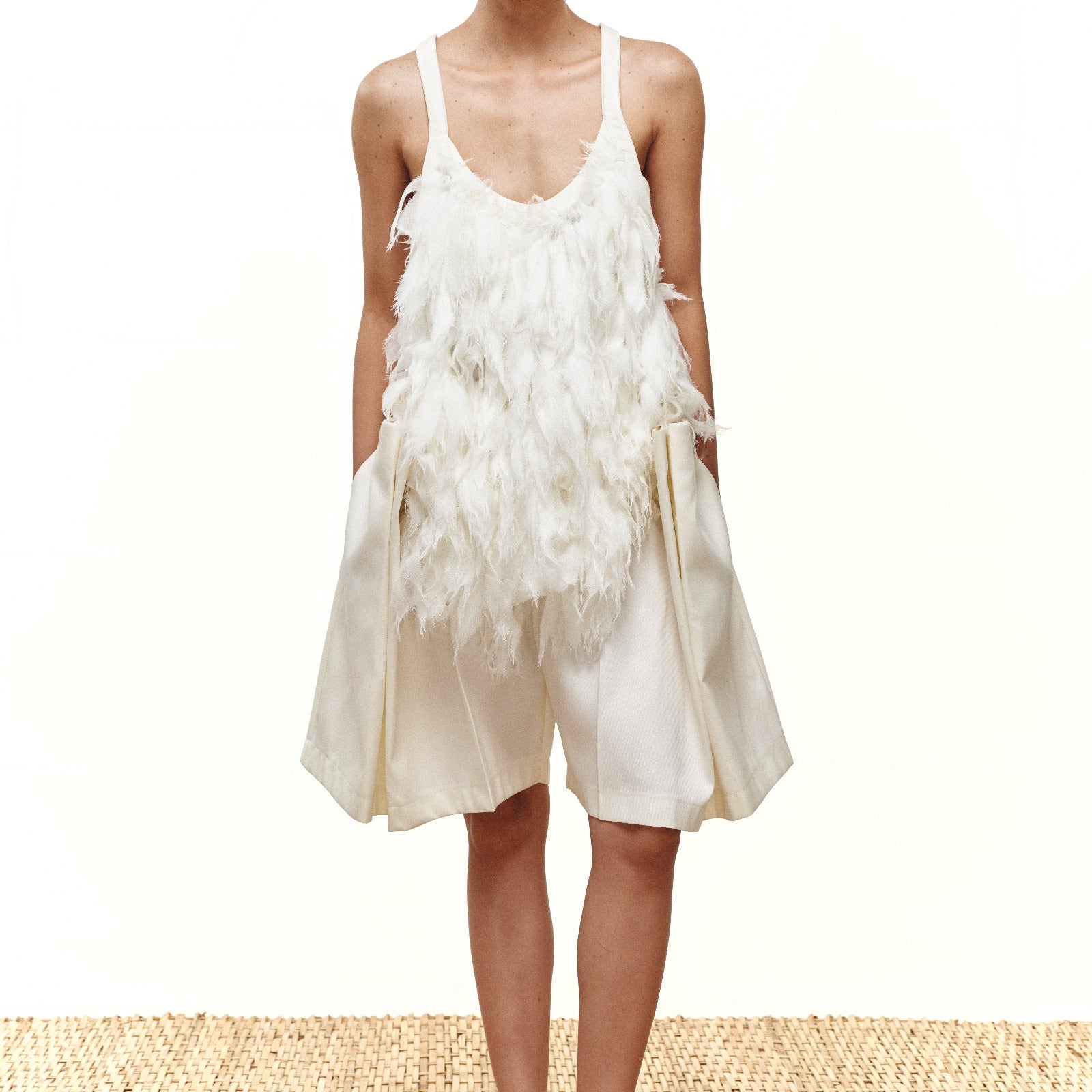 Ovelia Feather Top