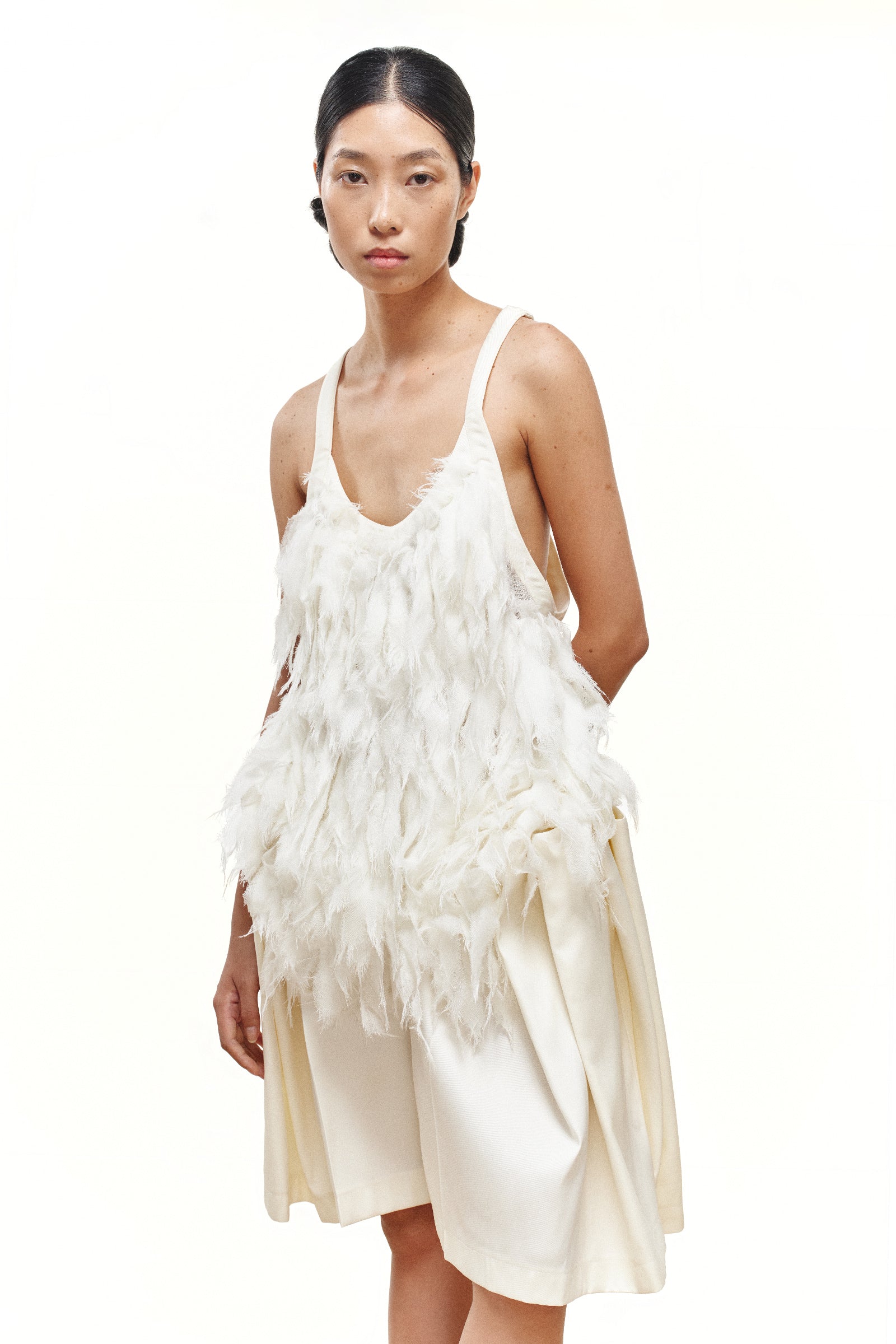 Ovelia Feather Top