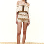 Nivelle Pleated Mini Dress